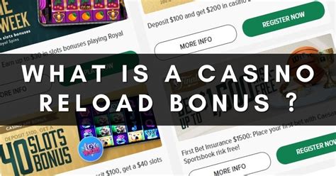 Casino Reload Bonuses Explained! Unleash Huge Wins 